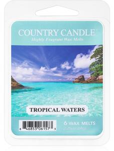 Country Candle Tropical Waters illatos viasz aromalámpába 64 g
