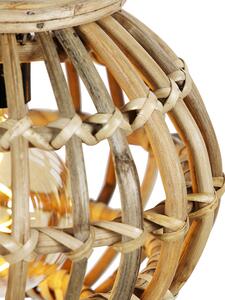 Vidéki függőlámpa bambusz 3-lámpa - Canna