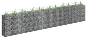 Gabion Magaságyás - Horganyzott Acél - 450x30x90 cm