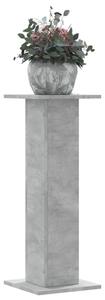 2 db betonszürke szerelt fa növénytartó állvány 30 x 30 x 40 cm
