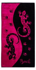 SALINA Strandtörölköző pink 165x90cm