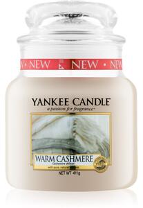 Yankee Candle Warm Cashmere illatos gyertya Classic nagy méret 411 g