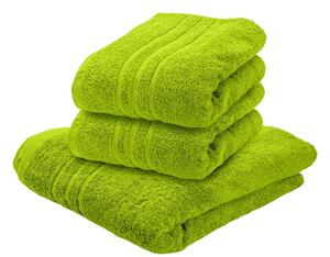 COMFORT világoszöld 2db fürdőlepedő 70x140 cm, 100% pamut
