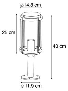 Design kültéri lámpa, 40 cm, IP44 - Schiedam