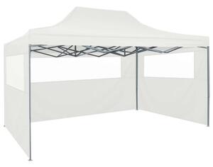 Praktikus Összecsukható Sátor - Fehér - 3x4m