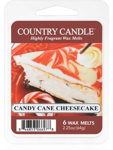 Country Candle Candy Cane Cheescake illatos viasz aromalámpába 64 g
