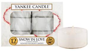 Yankee Candle Snow in Love teamécses 12 x 9.8 g