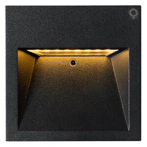 Modern fali lámpa fekete, LED-del - Gem 2