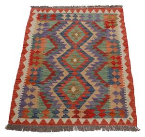 Chobi Kilim szőnyeg 80x109 kézi szövésű afgán gyapjú kilim