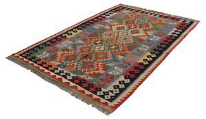 Chobi Kilim szőnyeg 151x238 kézi szövésű afgán gyapjú kilim