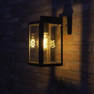 Ipari kültéri fali lámpa, szürke, IP44