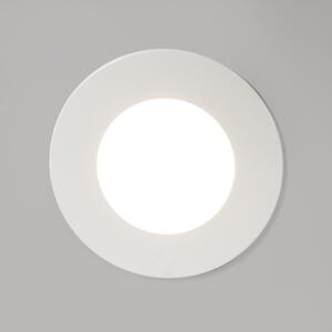 3 db süllyesztett fürdőszobai spotlámpa, kerek LED 5W fehér, vízálló - Blanca