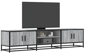 Szürke sonoma színű szerelt fa TV-szekrény 180 x 35 x 41 cm
