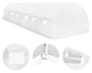 VidaXL Melegház - 27m² - Üvegház - 900x300x200cm