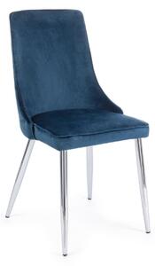CORINNA kék bársony szék