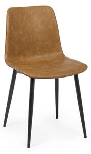KYRA barna vintage műbőr szék