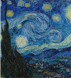 Fotótapéta Vincent Van Gogh reprodukció - Éjjeli égbolt