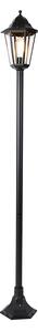 Okos kültéri állólámpa fekete 170 cm WiFi ST64-gyel - New Orleans