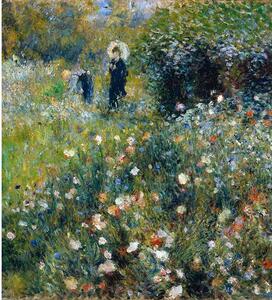 Fotótapéta Pierre Auguste Renoir reprodukció- Hölgy a kertben