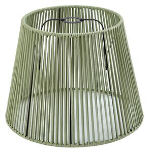 Kültéri lámpaernyő zöld kötéllel IP54 40/28/30 - Jayla