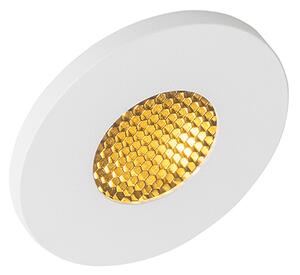 6 darabos modern fürdőszobai süllyesztett spotlámpa szett fehér IP54 - Shed Honey