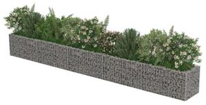Gabion Magaságyás - Horganyzott Acél - 450x50x50 cm