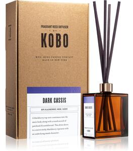 KOBO Woodblock Dark Cassis aroma diffúzor töltelékkel 266 ml