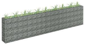 Gabion Magaságyás - Horganyzott Acél - 360x30x90 cm