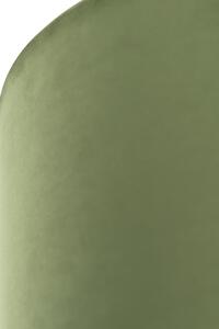 Velúr lámpaernyő zöld 35/35/20 arany belsővel