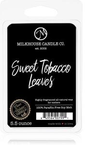Milkhouse Candle Co. Creamery Sweet Tobacco Leaves illatos viasz aromalámpába 155 g