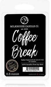 Milkhouse Candle Co. Creamery Coffee Break illatos viasz aromalámpába 155 g