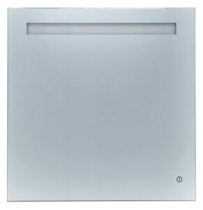 TMP LUX Touch fürdőszobai tükör - LED világítással - érintőkapcsolóval - 60 x 65 cm