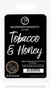 Milkhouse Candle Co. Creamery Tobacco & Honey illatos viasz aromalámpába 155 g