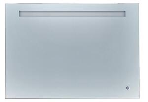 TMP LUX Touch fürdőszobai tükör - LED világítással - érintő kapcsolóval - 80 x 65 cm