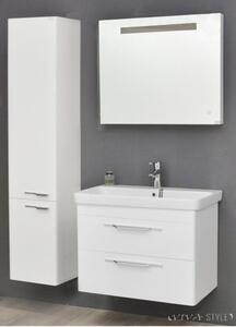 TMP LUX Touch fürdőszobai tükör - LED világítással - érintő kapcsolóval - 120 x 70 cm