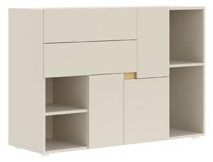 Komód Mavdori 101, Laminált forgácslap, 85x120x42cm, Kasmír