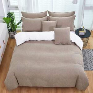 Krepp ágyneműhuzat TABULA bézs + párnahuzat 40x50 cm Ágyneműhuzat mérete: 70 x 90 cm | 140 x 200 cm
