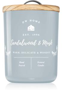 DW Home Farmhouse Sandalwood & Musk illatos gyertya 434 g
