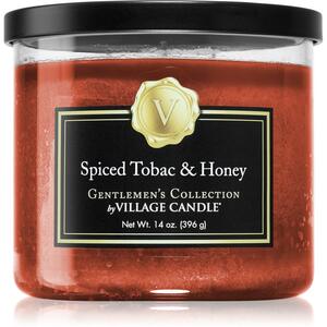 Village Candle Gentlemen's Collection Spiced Tobac & Honey illatos gyertya 396 g