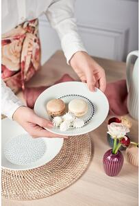 Fehér rattan tányéralátét, ⌀ 36 cm - Tiseco Home Studio
