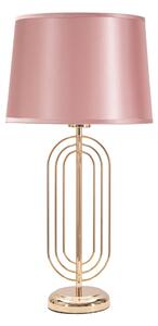 Krista rózsaszín asztali lámpa, magasság 55 cm - Mauro Ferretti