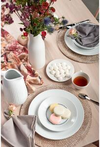 Fehér rattan tányéralátét, ⌀ 36 cm - Tiseco Home Studio