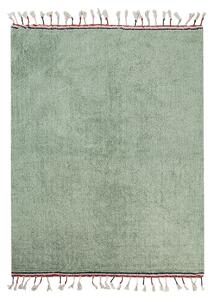 Gyerekszoba szőnyeg CAPARLI Világoszöld 140 x 200 cm Pamut