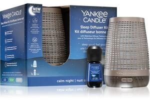 Yankee Candle Sleep Diffuser Kit Bronze elektromos diffúzor + utántöltő