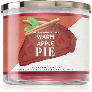 Bath & Body Works Warm Apple Pie illatos gyertya 411 g