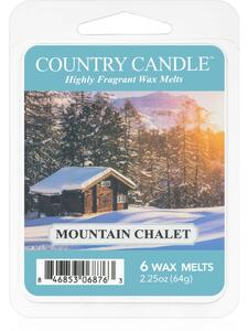 Country Candle Mountain Challet illatos viasz aromalámpába 64 g