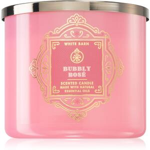 Bath & Body Works Bubbly Rosé illatos gyertya esszenciális olajokkal 411 g