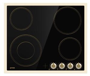 Gorenje EC642CLI Beépíthető kerámia főzőlap, 60cm, 4 főzőzóna, Elefántcsont