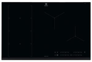 Electrolux EIV854 Beépíthető indukciós főzőlap, 78 cm, 4 főzőzóna, FlexiBridge®, Fekete