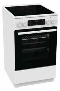 Gorenje GEC5C42WG Elektromos tűzhely, 70L, 4 főzőzóna, FrozenBake, A energiaosztály, Fehér